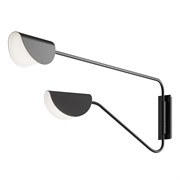 Maytoni Modern Черный Настенный светильник (бра) MOD126WL-02B