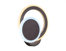 Ambrella Настенный светодиодный светильник с выключателем FA561 CF/S кофе/песок LED 3000K/6400K 24W 200*200*60 FA561