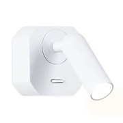 Ambrella Настенный светодиодный светильник с выключателем FW282 SWH белый песок LED 4200K 3W 66*66*65 FW282