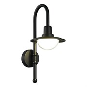 ST LUCE SL9512.401.01 Светильник уличный настенный черный/Прозрачный LED 1*10W 4000K SL9512.401.01