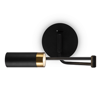 Freya Enzo Настенный светильник (бра) Черный FR5201WL-01B1