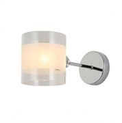 Evoluce SLE102801-01 светильник настенный Хром/Прозрачный, Белый E14 1*40W SLE102801-01
