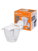 TDM Светильник садово-парковый "СИТИ" НБУ 07-60-002 У1 4-х гранник настенный вниз белый SQ0330-1312