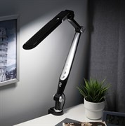 ЭРА Настольный светильник NLED-496-12W-BK светодиодный на струбцине черный Б0052767