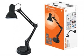 TDM Светильник настольный на основании 2 колена 60Вт, E27 черный SQ0337-0110