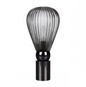 Odeon Light 5417/1T MODERN ODL_EX23 17 черный хром/дымчатый/металл/стекло Настольная лампа E14 1*40W ELICA 5417/1T