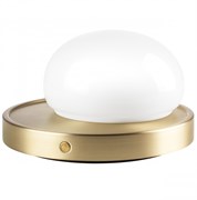 Lightstar 745933 Настольная лампа ALFA LED 3W 300LM ЗОЛОТО/БЕЛЫЙ 3000K 745933