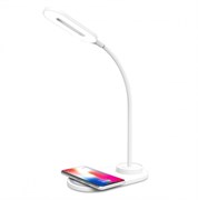 Ambrella Светодиодная настольная лампа с беспроводной зарядкой DE588 WH белый LED 3000-6400K 3W DE588