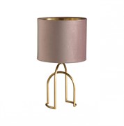 Lumion 5661/1T MODERNI LN23 122 матовое золото, розовый Настольная лампа E14 40W 220V STACY 5661/1T