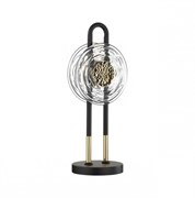 Odeon Light 5407/12TL MODERN ODL_EX24 черный/золотой/металл/стекло Настольная лампа LED 12W 3000K 1005Лм MAGNET 5407/12TL