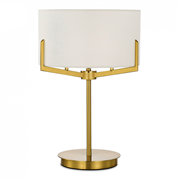 Evoluce SLE3010-304-02 Светильник настольный Латунь/Белый E27 2*60W SLE3010-304-02