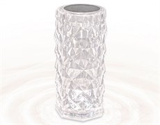 Ambrella Настольная светодиодная лампа с сенсорным выключателем DE8018 CL прозрачный LED 3000K/4200K/6400K 3W DE8018