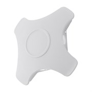 Eglo  Светильник LED уличный настенно-потолочный CARTAXO, 4х1,2W(LED), IP44, 185х185, A45, алюминий, белый/пластик, прозрачный 95085