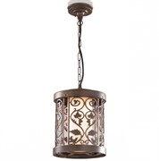 Odeon Light 2286/1 ODL12 853 патина коричневый Уличный светильник-подвес IP44 E27 100W 220V KORDI 2286/1