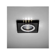 Italmac Bohemia LED 51 8 71 Светильник тонкий стеклянный, черный MR16+LED Bohemia LED 51 8 71