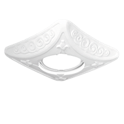 Gauss Светильник Gypsum Exclusive Gu5.3 1/24  белый GY016