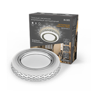 Gauss Светильник Backlight BL085 Кругл. Хром/Белый, Gu5.3, 3W, LED 3000K BL085