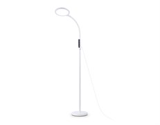 Ambrella Светильник светодиодный напольный/настольный с пультом и сенсорными кнопками управления TR97701 WH белый LED 18W 4200K 170*230*1650 (ПДУ ИК) TR97701