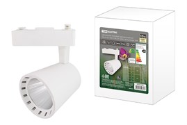 TDM Светильник трековый однофазный LED TRL-01-015-WW 15 Вт, 24°, 3000 К, 80 Ra, белый SQ0369-0002