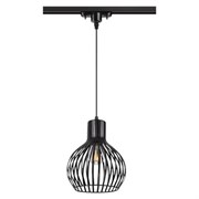 Novotech 370425 NT19 108 черный трековый светильник IP20 E27 50W 220V ZELLE 370425