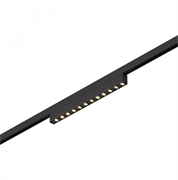 ST LUCE ST666.436.10 Магнитный трековый светильник Черный LED 1*10W 3000K 430Lm Ra>90  IP20 L196xW10xH18 24V ST666.436.10