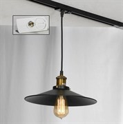 Lussole LOFT Металл Черный / бронзовый Металл трековый светильник однофазный E27 60W LSP-9601-TAW