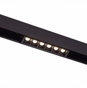 ST Luce ST361.436.06 Магнитный трековый светильник Черный LED 1*6W 3000K 532Lm Ra>80 36° IP20 L115xW22xH44 48V ST361.436.06