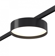 ST LUCE ST670.436.12 Магнитный трековый светильник Черный LED 1*12W 3000K 500Lm Ra>80 100° IP20 D113xH34 24V ST670.436.12