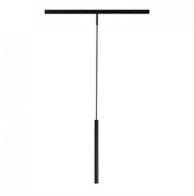 ST LUCE ST672.433.03 Магнитный трековый светильник Черный LED 1*3W 3000K 100Lm Ra>90 36° IP20 D18xH310 24V ST672.433.03