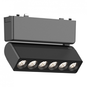 ST LUCE ST675.446.06 Магнитный трековый светильник Черный LED 1*6W 4000K 360Lm Ra>90 >90 IP20 L122xW26xH81 48V ST675.446.06