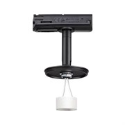 Novotech 370684 NT19 000 черный Светильник трековый однофазный без плафона (плафоны арт. 370694-370711) IP20 370684