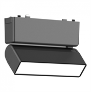 ST LUCE ST676.436.05 Магнитный трековый светильник Черный LED 1*5W 3000K 260Lm Ra>90 >90 IP20 L122xW26xH80 48V ST676.436.05