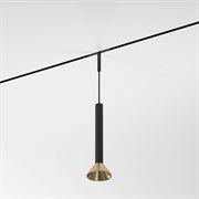 Elektrostandard Mini Magnetic Трековый светильник 3W 3000K (черный/латунь) 85164/01 a065651