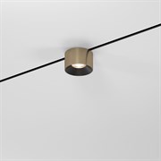 Elektrostandard Mini Magnetic Трековый светильник 5W 3000K (латунь/черный) 85206/01 a067278