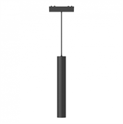 ST LUCE ST680.433.07 Магнитный трековый светильник Черный LED 1*7W 3000K 430Lm Ra>90 36° IP20 D30xH300 48V ST680.433.07