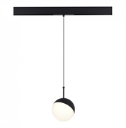 ST LUCE ST681.446.07 Магнитный трековый светильник Черный LED 1*7W 4000K Lm Ra90 120° IP20 D100xH- 48V ST681.446.07