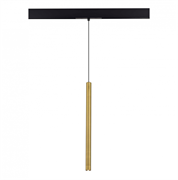 ST LUCE ST682.346.07 Магнитный трековый светильник Золотистый LED 1*7W 4000K 450Lm Ra90 36° IP20 D32xH307 48V ST682.346.07