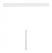 ST LUCE ST682.536.07 Магнитный трековый светильник Белый LED 1*7W 3000K Lm Ra90 36° IP20 D32xH307 48V ST682.536.07