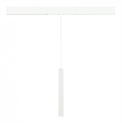ST LUCE ST682.546.07 Магнитный трековый светильник Белый LED 1*7W 4000K 450Lm Ra90 36° IP20 D32xH307 48V ST682.546.07