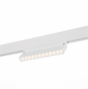 ST Luce ST364.536.12 Магнитный трековый светильник белый LED 1*12W 3000K 1 009Lm Ra>80 36о IP20 L219xW22xH108 48V ST364.536.12