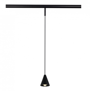 ST LUCE ST689.446.05 Магнитный трековый светильник Черный LED 1*5W 4000K Lm Ra>90 40° IP20 D80xH98 24V ST689.446.05