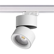 Novotech 358788 PORT NT21 101 белый Трехфазный трековый светодиодный светильник IP20 LED 25W 4000K 2200Лм 100-265V GRODA 358788