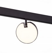 ST Luce ST359.436.15 Магнитный трековый светильник Черный LED 1*15W 3000K 760Lm Ra>80 120° IP20 L150xW28xH211 48V ST359.436.15