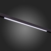 ST Luce ST360.446.20 Магнитный трековый светильник Черный LED 1*20W 4000K 1 300Lm Ra>80 120 IP20 L606xW22xH44 48V ST360.446.20