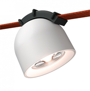 ST Luce ST451.536.12.1 Св-к трек. Белый LED 1*12W 3000K 911Lm Ra90 60 IP20 D100xH107 48V ST451.536.12.1