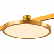 ST LUCE ST818.246.12 Магнитный трековый светильник FARM Золотистый LED 1*10W 4000K 520Lm Ra90 120 IP20 D168 ST818.246.12
