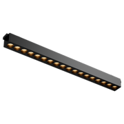 Varton Светодиодный светильник трековый линейный Comfort L338 для магнитной системы Galakti 338х26х24 мм 18 Вт 3000 K 24° CRI>90 черный V1-R0-90160-91L10-2001830