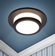 ЭРА Встраиваемый светильник алюминиевый KL89 BK MR16/GU5.3 черный Б0054357