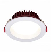 ST LUCE ST752.538.07 Светильник встраиваемый Белый LED 1*7W 3000K 560Lm Ra80 100° IP44 D115xH55 100-240VV ST752.538.07