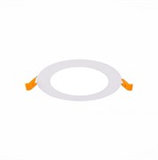 ST Luce ST209.538.06 Светильник встраиваемый Белый LED 1*6W 3000K 330Lm Ra80 110° IP20 D120xH8 90-265V ST209.538.06